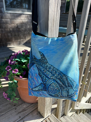 Whale Shark Tote Beach Bag