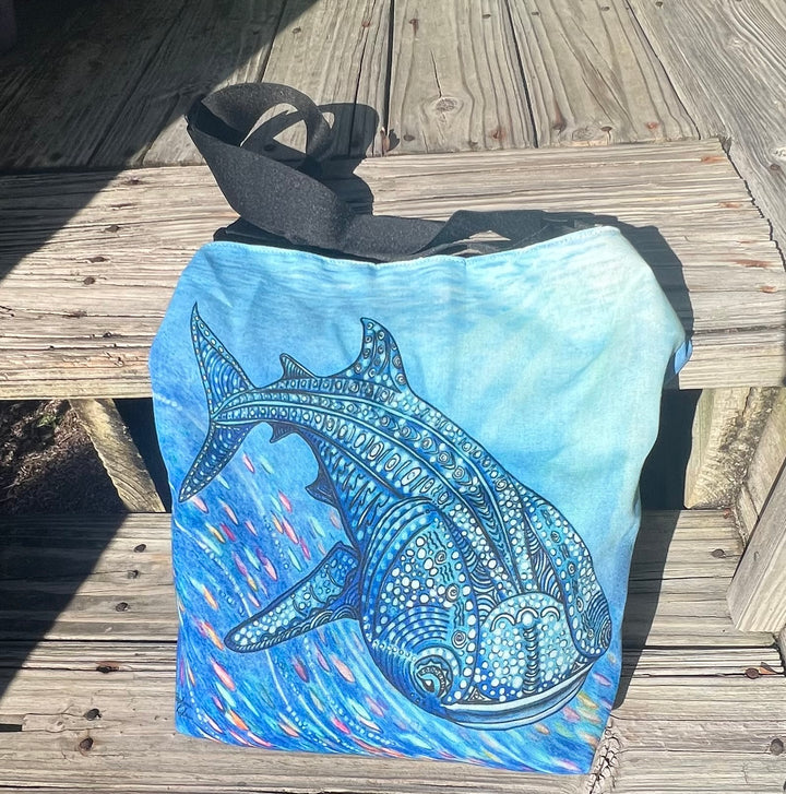 Whale Shark Tote Beach Bag