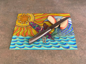 Summer Sun Cutting Board