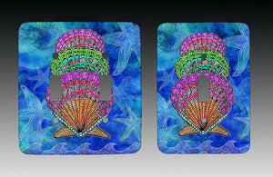Scallop Shells Light Switch Cover