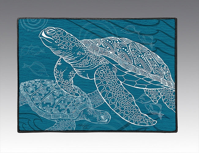 Sea Turtles One Color Door Mat