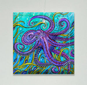 Octopus Ornament/Suncatcher