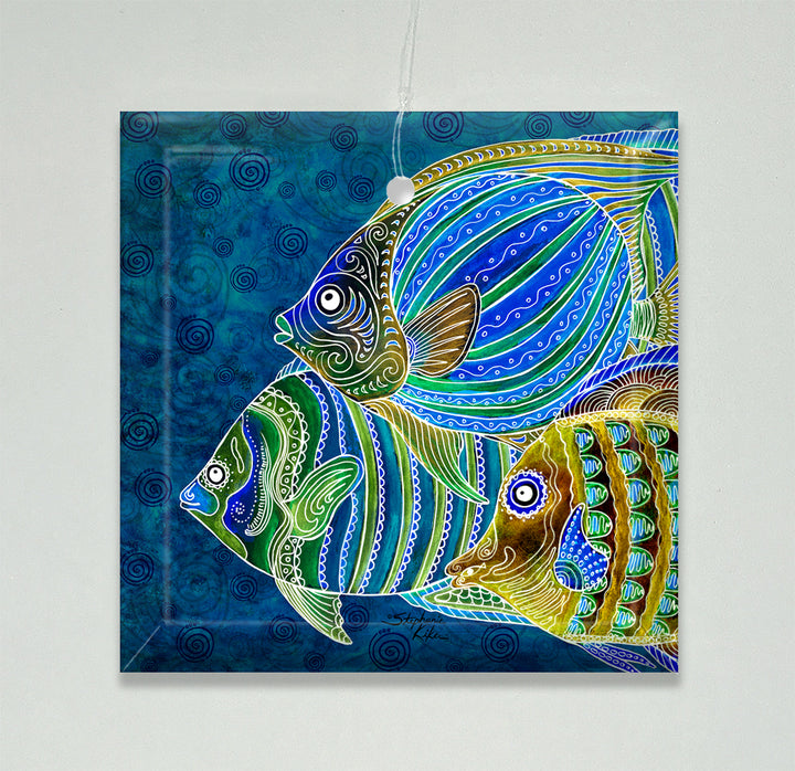 Fish School Ornament/Suncatcher