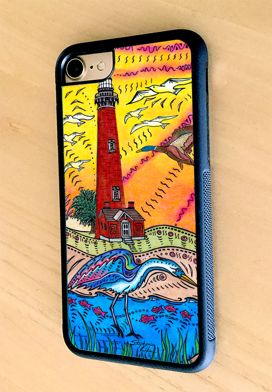 Currituck Ligthhouse iPhone Case