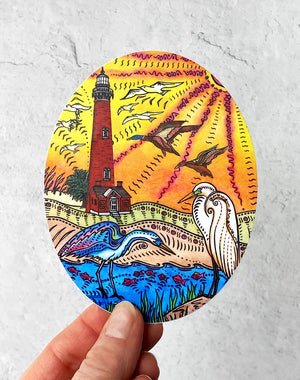 Currituck Lighthouse Sticker