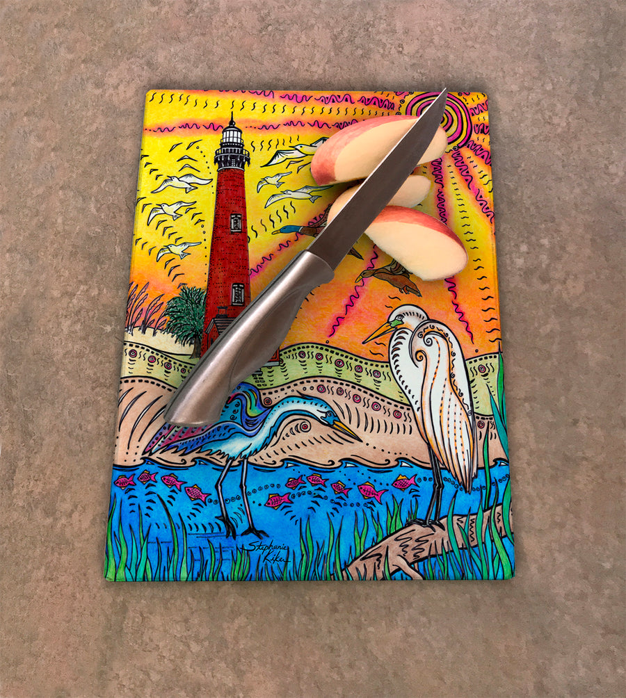 Currituck Lighthouse Cutting Board