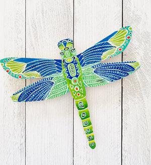 Green Dragonfly - Dragonfly Shape