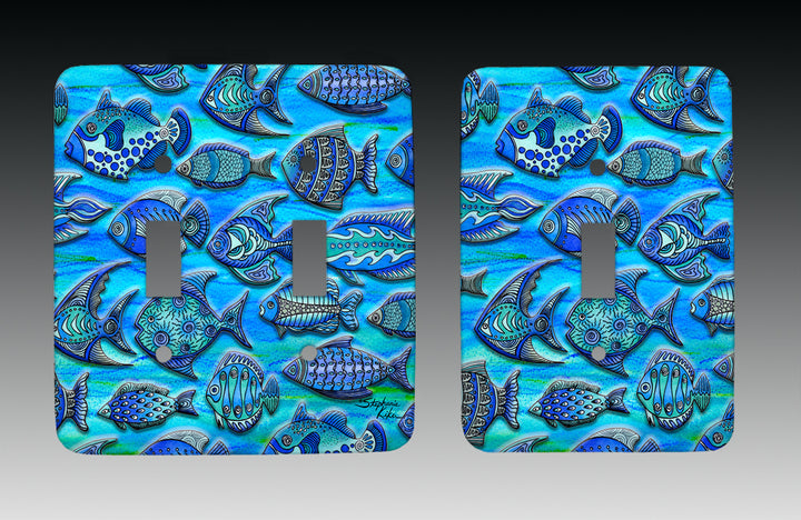 Funky Fish Light Switch Cover