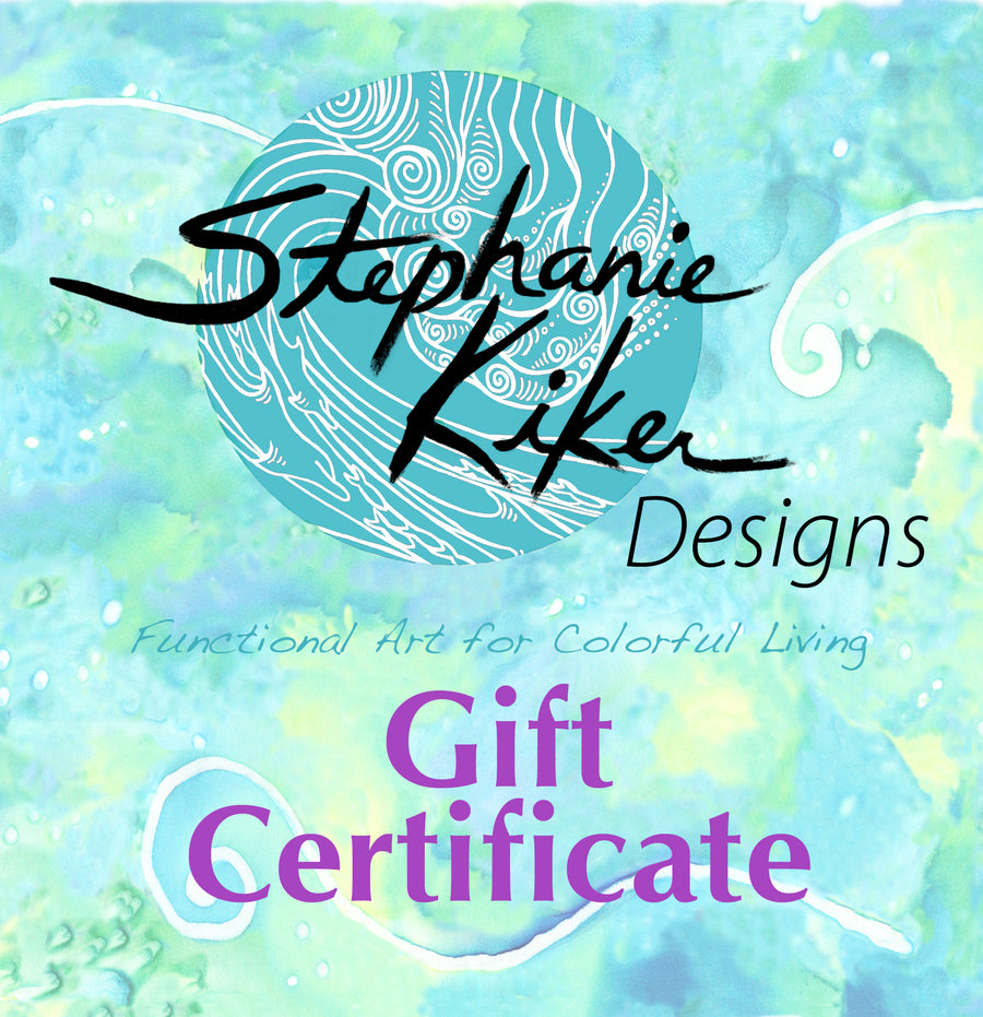 Stephanie Kiker Designs Gift Certificate