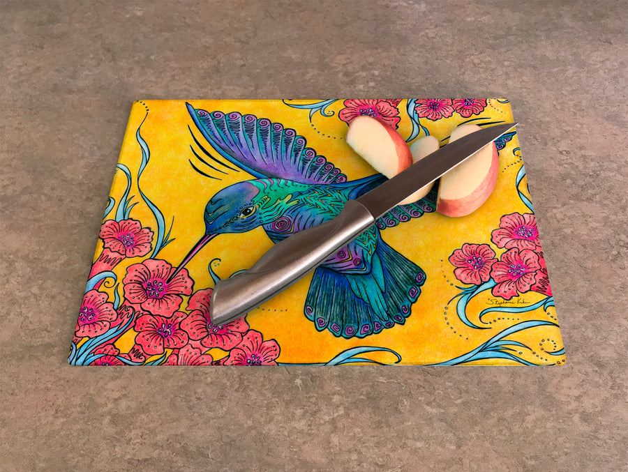 Hummingbird Cutting Board