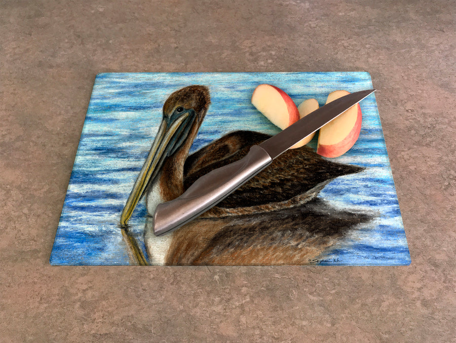 Harbor Pelican Cutting Board