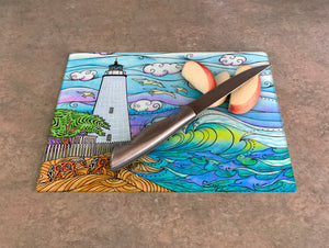 Ocracoke Waves Cutting Board
