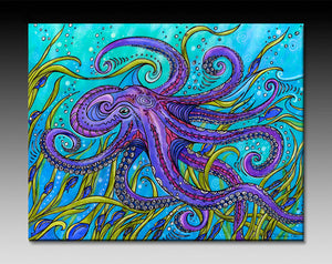 Octopus Ceramic Tile