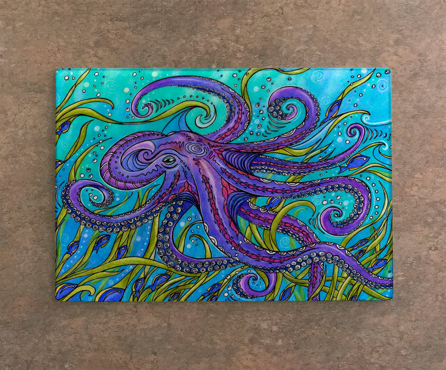 Octopus Cutting Board