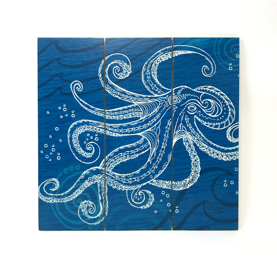 Octopus One Color Wall Art