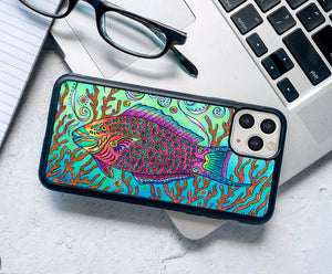 Parrot Fish iPhone Case