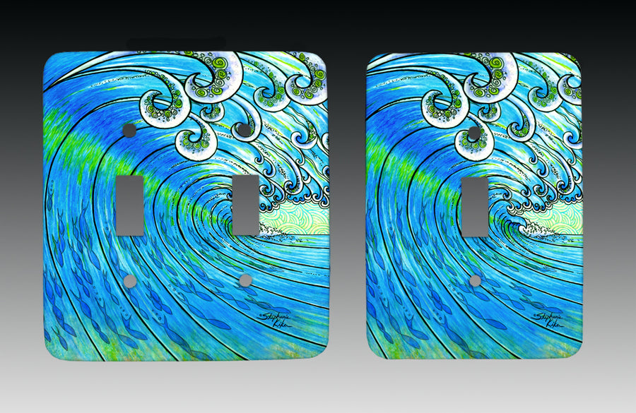 Party Wave Light Switch Cover