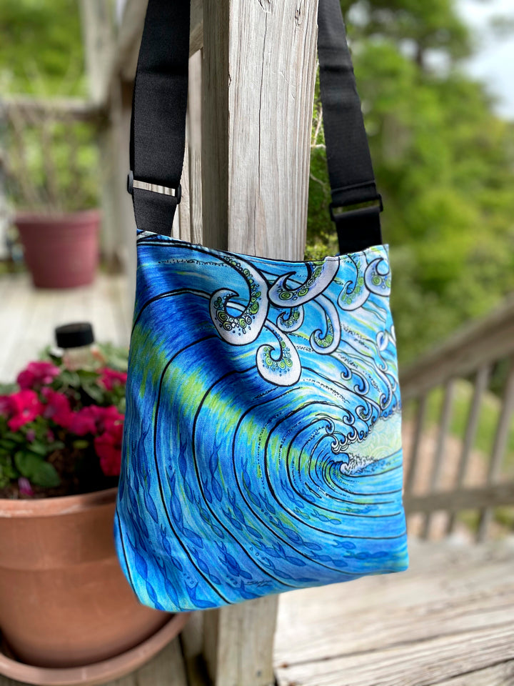 Party Wave Tote Beach Bag
