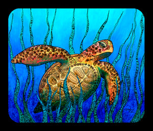 Sea Grass Turtle Mousepad