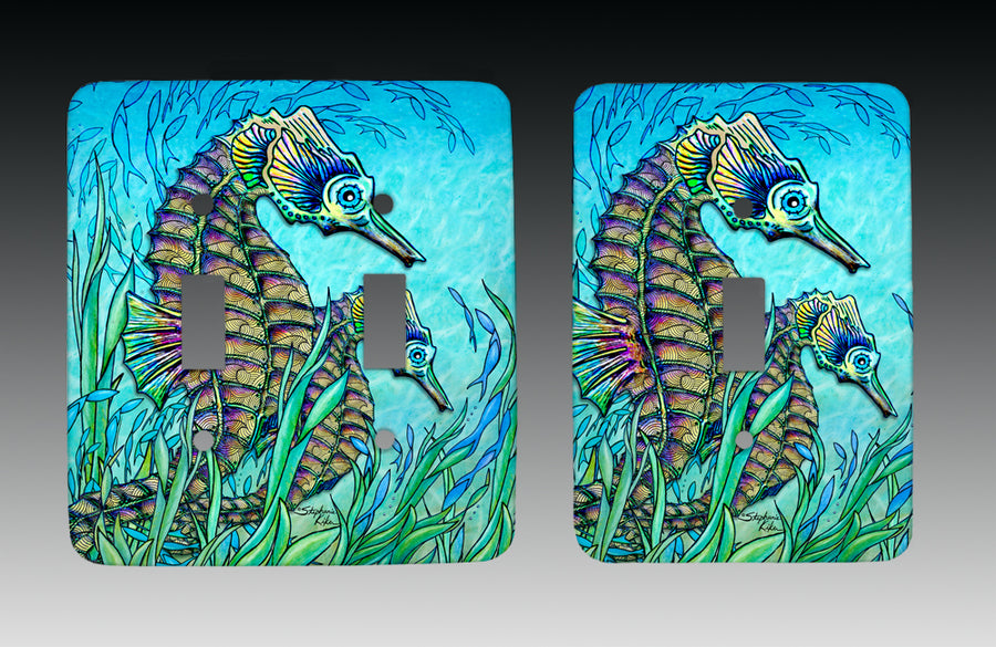 Seahorses Light Switch Cover