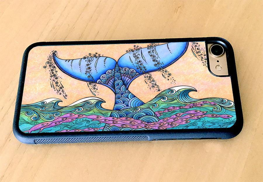 Tails of the Sea iPhone Case