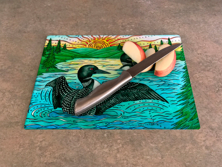 The Loons Cutting Board