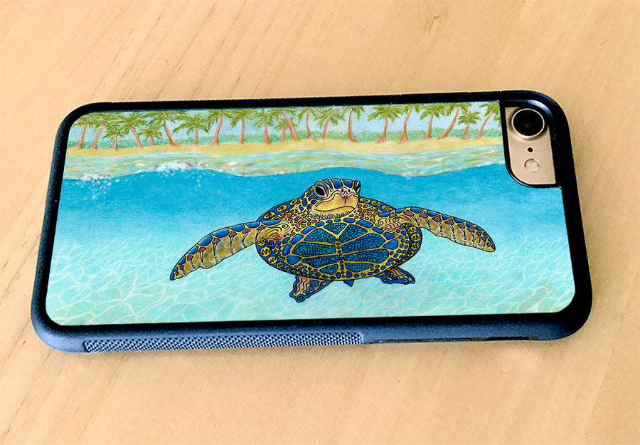 Turtle Paradise iPhone Case