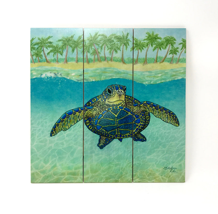 Turtle Paradise Wall Art