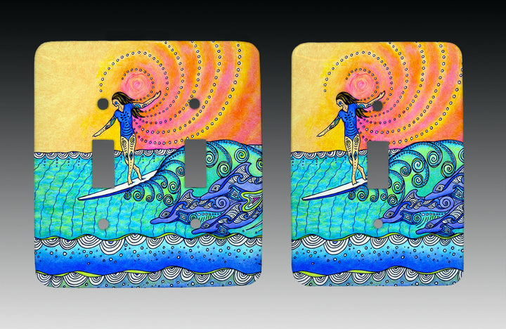 Wahine Light Switch Cover