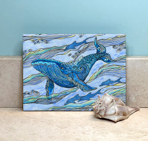 Whale Watch Ceramic Tile