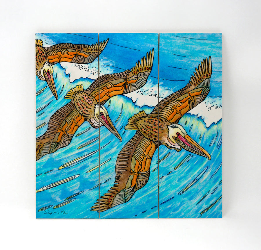 Wings over Waves Wall Art