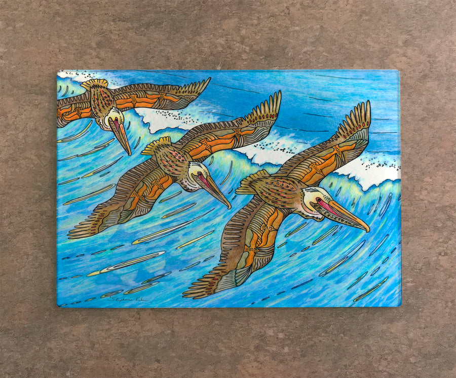 Wings over Waves Cutting Board