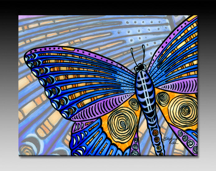 Butterfly Wings Ceramic Tile
