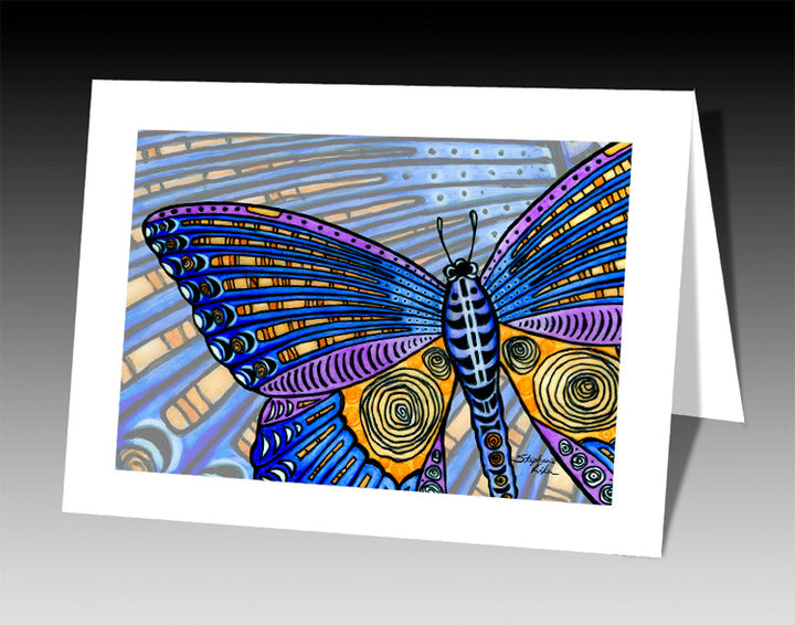 Butterfly Wings Notecard