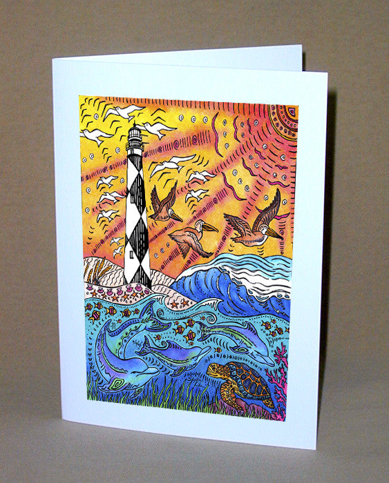Cape Lookout Notecard