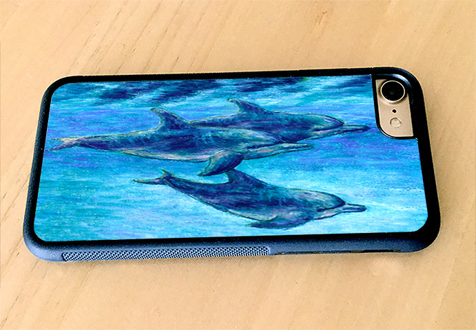 Dolphin Cruise iPhone Case