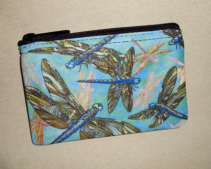 Dragonfly Gathering Coin Bag