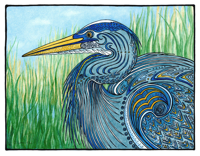Great Blue Heron Print