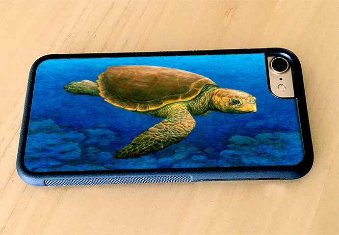 Loggerhead Turtle iPhone Case