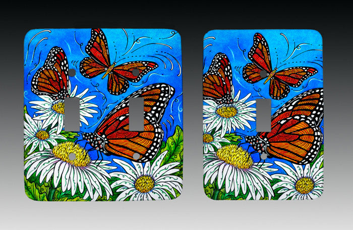 Monarchs Light Switch Cover