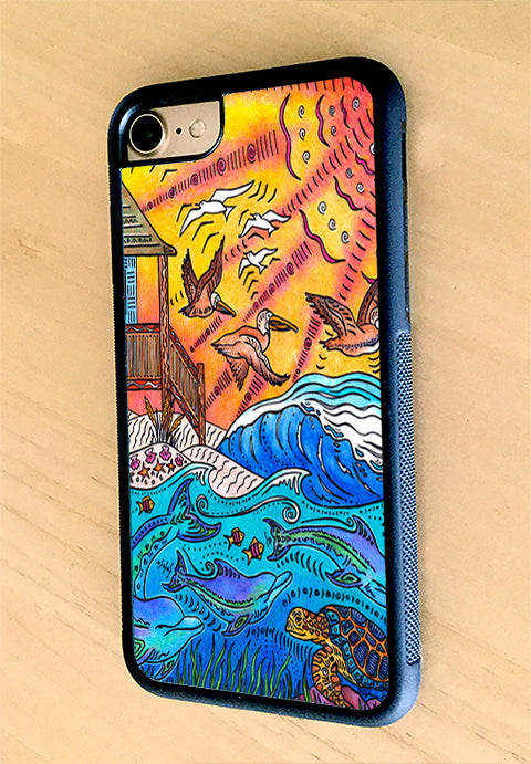 Oceanfront iPhone Case