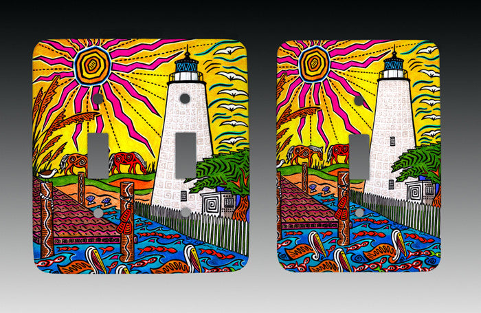 Ocracoke Island Light Switch Cover