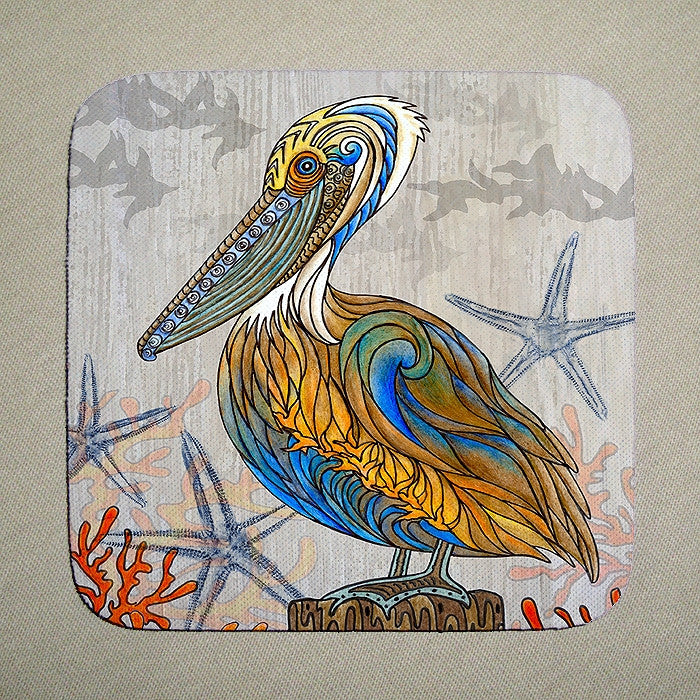 Pelican Perch Coaster