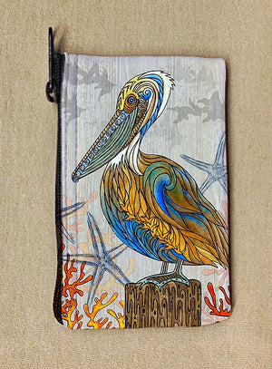 Pelican Perch Coin Bag