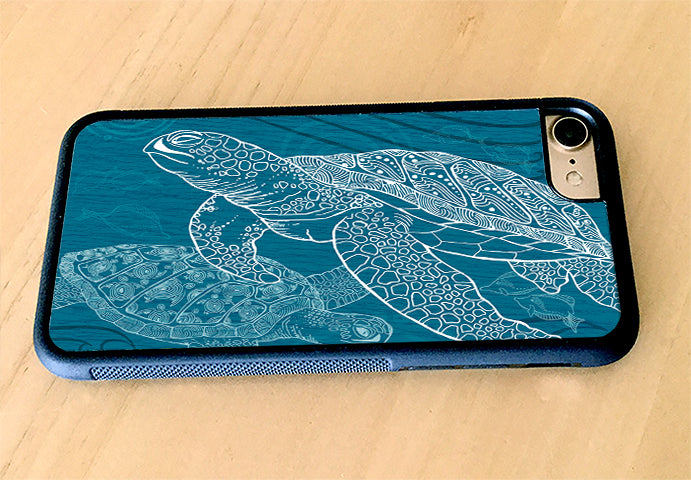 Sea Turtle One Color iPhone Case