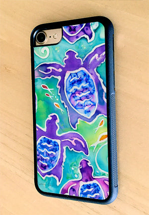 Sea Turtle Swim iPhone Case