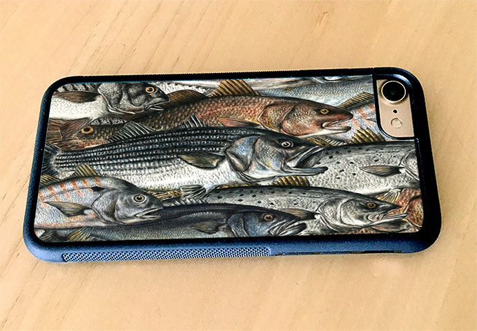 Surf Fish iPhone Case