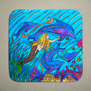 Swimming with Dolphins Coaster