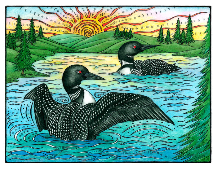The Loons Print