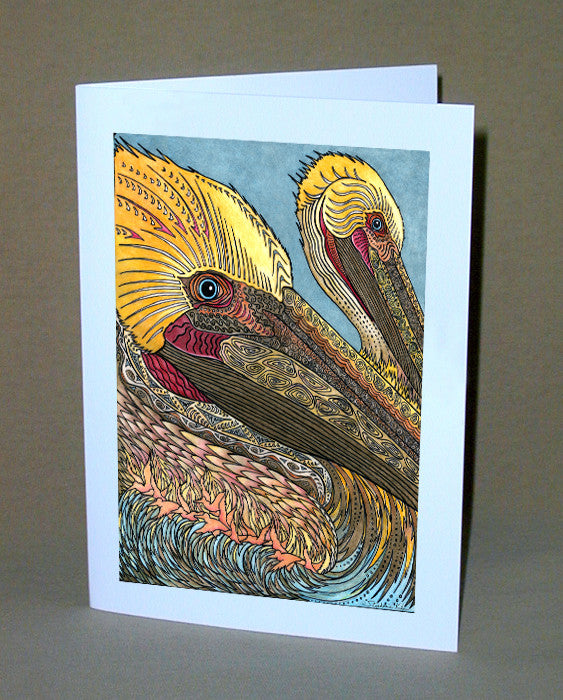 The Pelicans Notecard